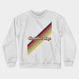 retro vintage color Backstreet Boys Crewneck Sweatshirt